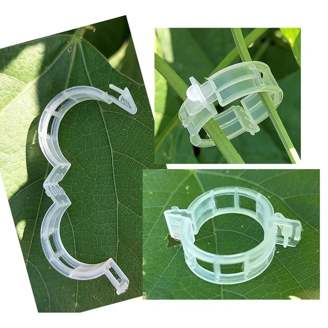 luopital Garden Plant Vine Clips with Easy to Unlock (140Pcs)