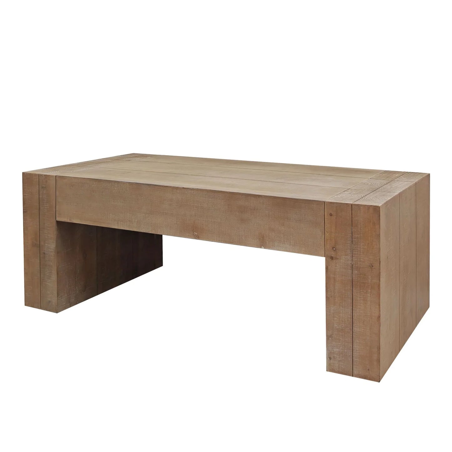 Natural Wood Living Room Table Versatile Tea Table, Rustic Wood Coffee Table