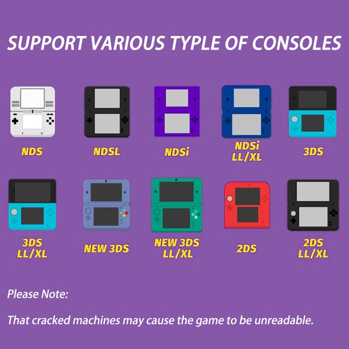 Games Cards 510 in 1, Super Combo Game Cartridge, 510 Different Games Compilation