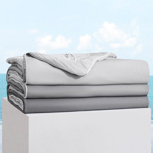 Aship Cooling Comforter King Size for Hot Sleepers, Dual-Side Arc-Chill Cool Fabric, Q-Max>0.5, Gradient Design, Cooling Blanket for Summer