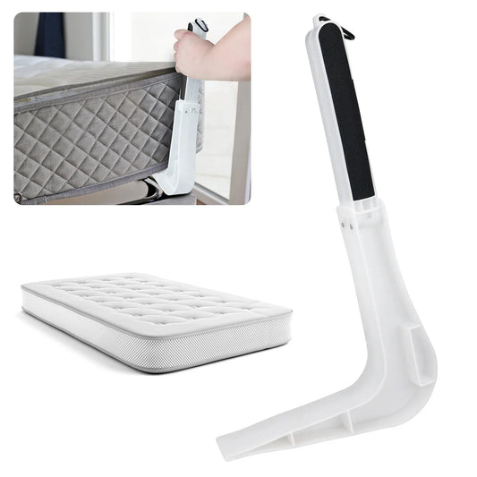 Mattress Lifter Tool, Ergonomic Under Foldable Mattress Raising Device, Mattress Lifter Wedge for Changing Sheets, Sheet Fasteners Bed Seam Finishing and Fixing Kit