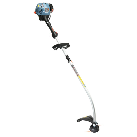 Senix 4 Cycle 26.5cc Trimmer with Curved Shaft  Attachments, Model 4QL