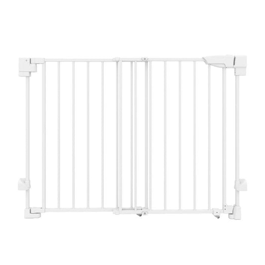 stusgo 29.33 43.9  Adjustable Width Baby Gate for Babies, Elders and Pets,Height 29.1 In , White